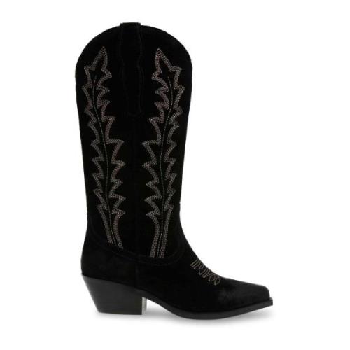 Wild Card Cowboy Laarzen Steve Madden , Black , Dames