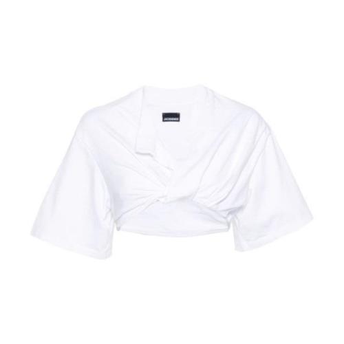 T-Shirts Jacquemus , White , Dames