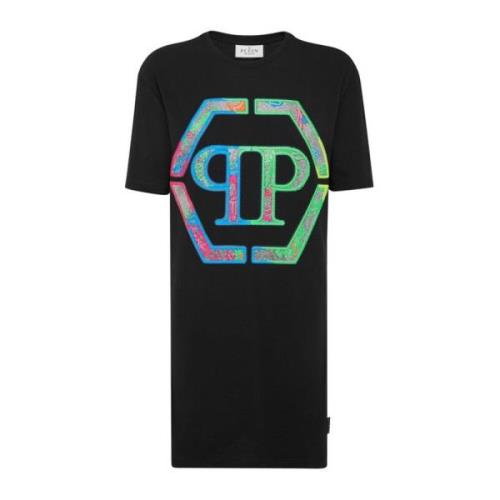 T-Shirts Philipp Plein , Black , Dames