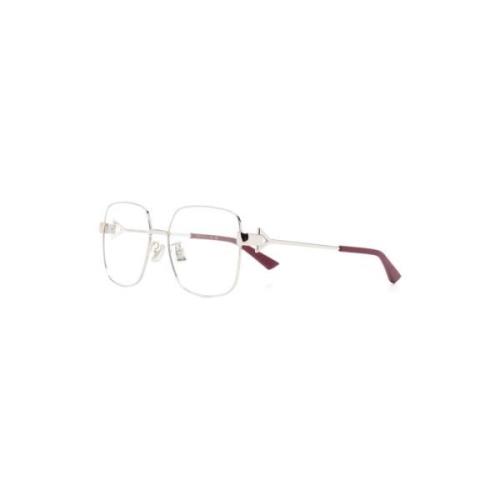 Zilveren Optisch Frame met Accessoires Bottega Veneta , Gray , Dames