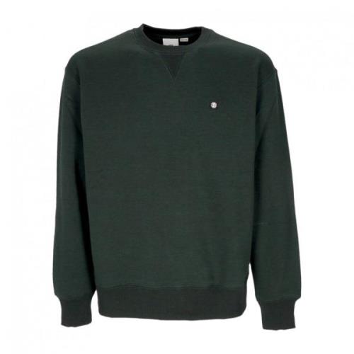 Donkergroene Heavy Crewneck Sweatshirt Element , Green , Heren