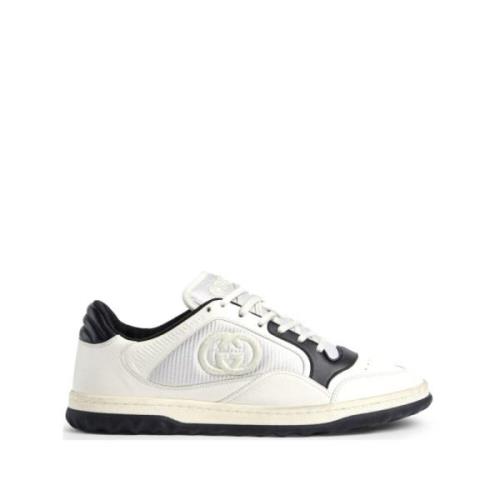 Mac80 Lage Panel Sneakers Wit Gucci , White , Heren