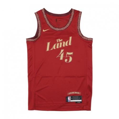 Donovan Mitchell NBA City Edition Jersey Nike , Red , Heren