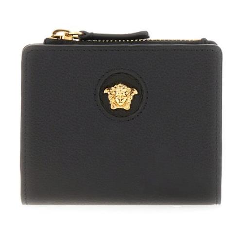 Luxe Damesportemonnee Versace , Black , Dames