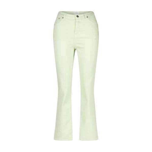 Boot-cut Jeans Closed , Green , Dames