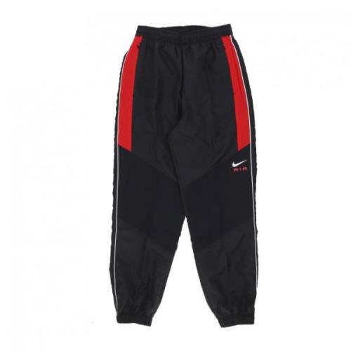 Sportswear Air Woven Broek Zwart/Rood Nike , Black , Heren