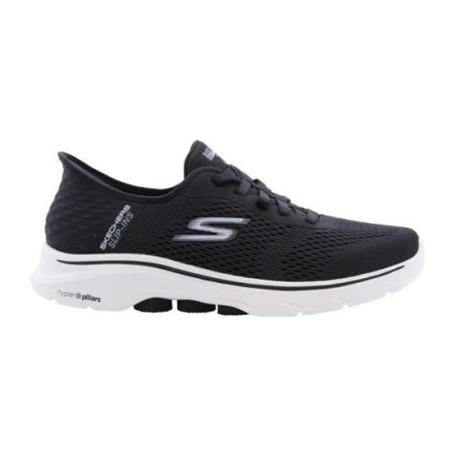 Casual Stijl Sneakers Skechers , Black , Heren