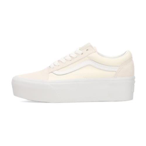 Stackform Marshmallow Sneakers Vans , Beige , Dames