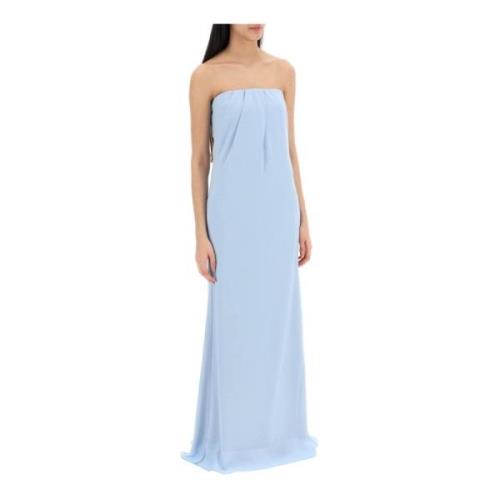 Maxi Dresses Roland Mouret , Blue , Dames