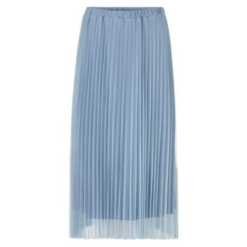 Midi Skirts Rich & Royal , Blue , Dames