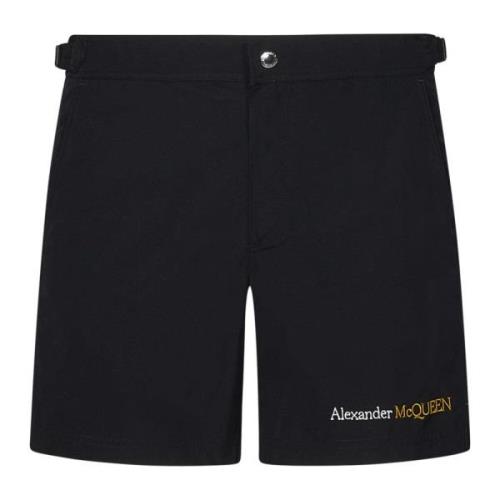 Casual Shorts Alexander McQueen , Black , Heren