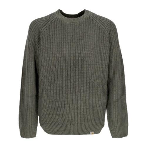 Smoke Green Sweater Voor Mannen Carhartt Wip , Green , Heren