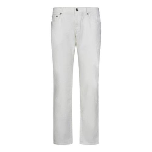 Straight Jeans Etro , White , Heren