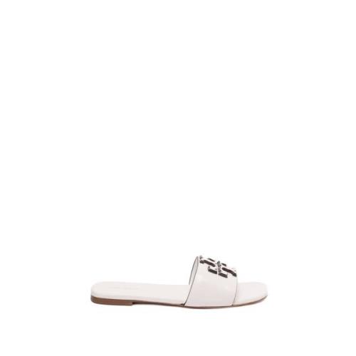 109 Gardenia Ines Slip Sandalen Tory Burch , White , Dames