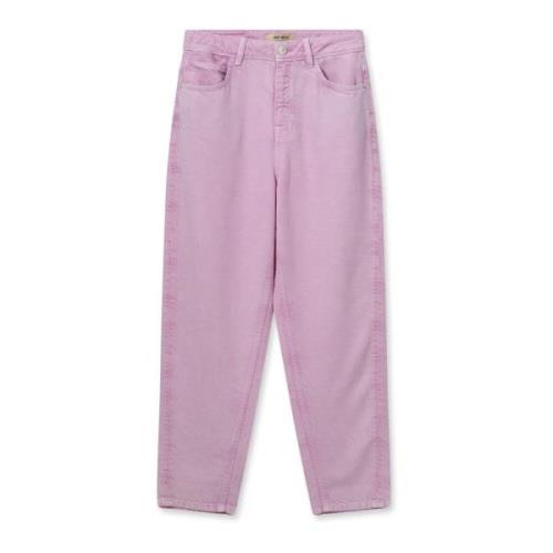 Loose-fit Jeans MOS Mosh , Pink , Dames