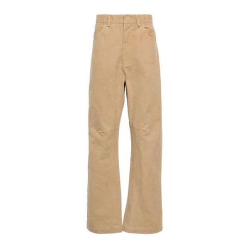 Stof Task Broek Entire Studios , Beige , Heren