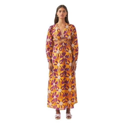 Cut-out maxi jurk Alicia Antik Batik , Multicolor , Dames