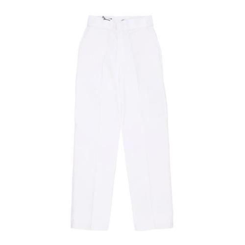 Wit Workpant Streetwear Dickies , White , Dames