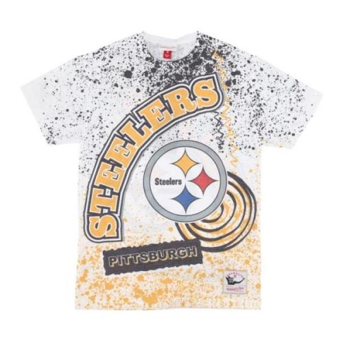 NFL Team Burst Sublimated Tee Mitchell & Ness , Multicolor , Heren