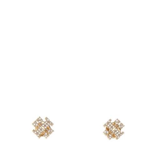 Earrings Tory Burch , Yellow , Dames