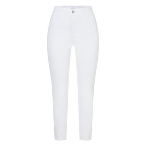 Lichte Denim Jeans voor de Zomer MAC , White , Dames