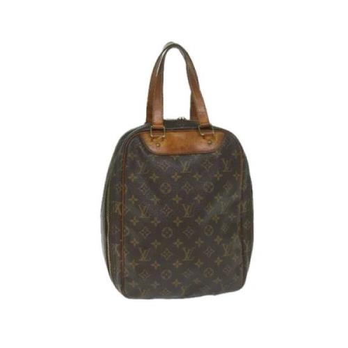 Pre-owned Canvas handbags Louis Vuitton Vintage , Brown , Dames