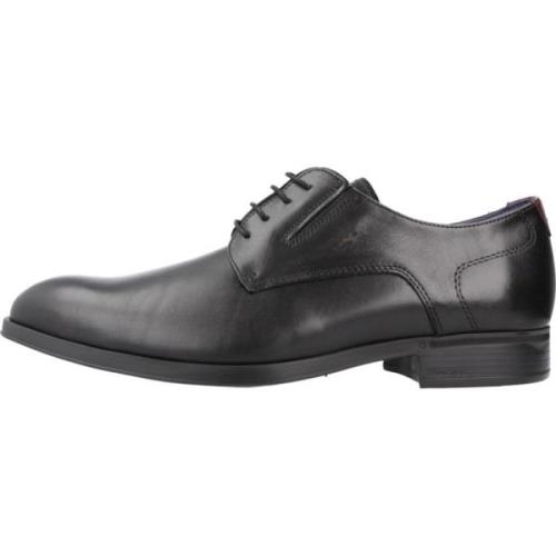 Business Shoes Fluchos , Black , Heren