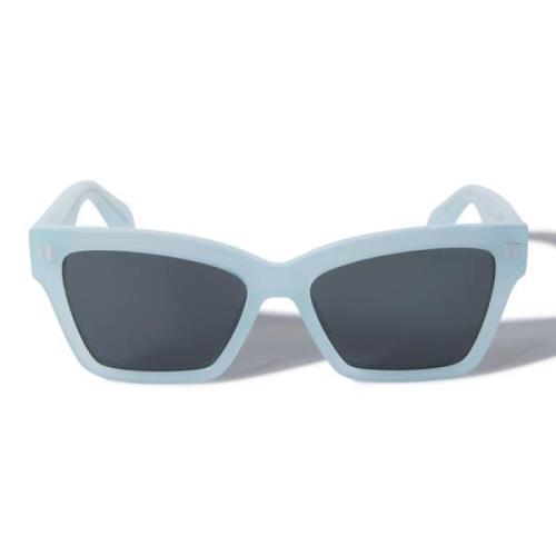 Geometrische Cat-Eye Zonnebril Cincinnati Off White , Blue , Unisex