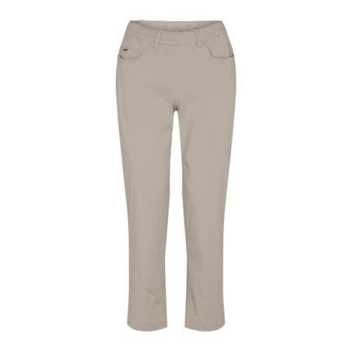 Cropped Trousers LauRie , Beige , Dames