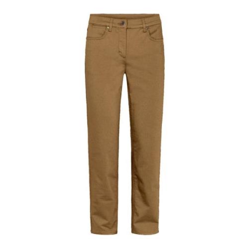 Slim-fit Trousers LauRie , Brown , Dames