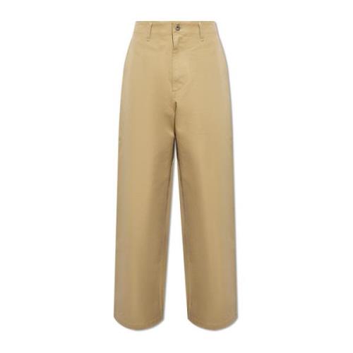 Chino broek Burberry , Green , Heren