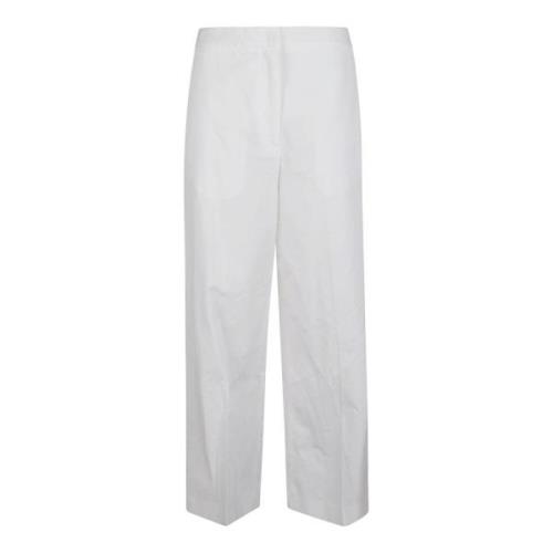 Wide Trousers Fabiana Filippi , White , Dames