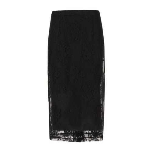 Midi Skirts Dolce & Gabbana , Black , Dames