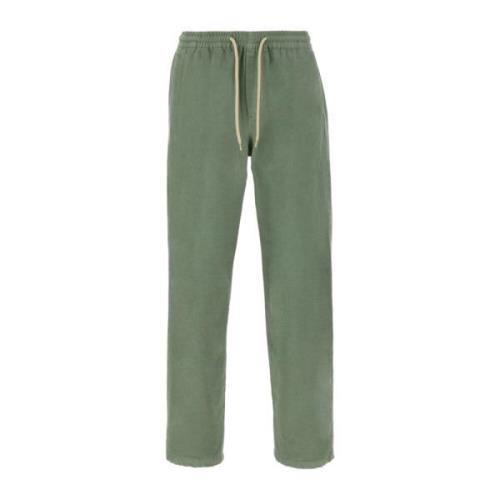 Straight Trousers A.p.c. , Green , Heren