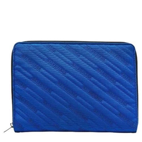 Pre-owned Nylon home-office Balenciaga Vintage , Blue , Dames