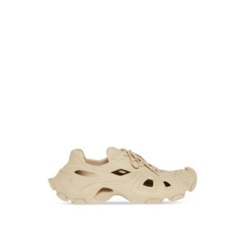 Taupe Cut-Out Sneakers Balenciaga , Beige , Dames