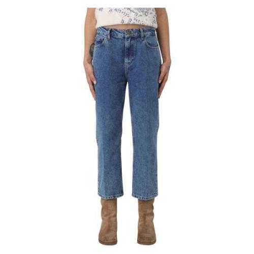 Cropped Jeans Philosophy di Lorenzo Serafini , Blue , Dames