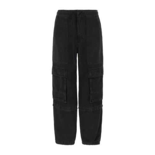 Straight Jeans Isabel Marant Étoile , Black , Dames