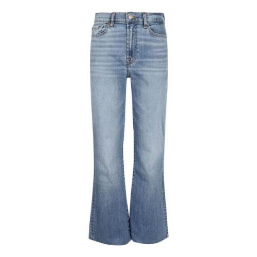 Flared Jeans 7 For All Mankind , Blue , Dames
