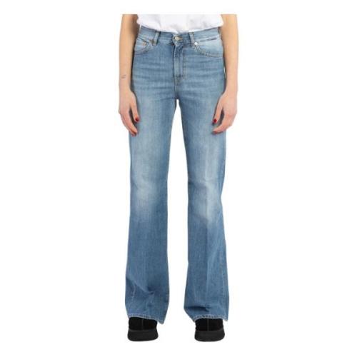 Wide Jeans Dondup , Blue , Dames