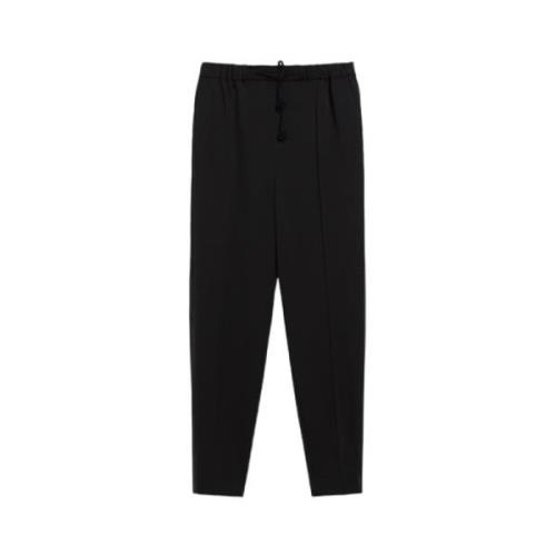 Slim-fit Trousers Max Mara , Black , Dames