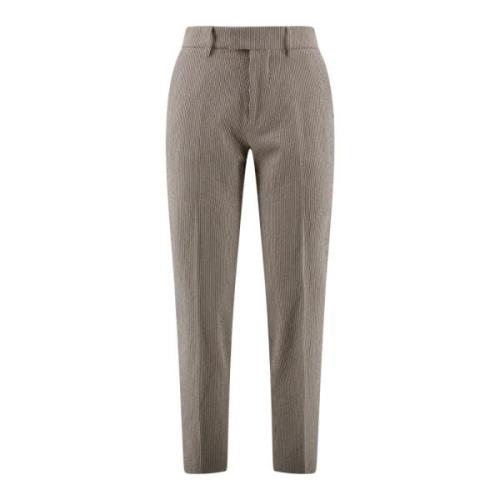Slim-fit Trousers Berwich , Gray , Dames