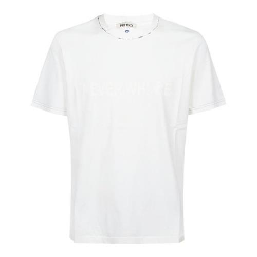 Witte Neverwhite T-Shirt Premiata , White , Heren