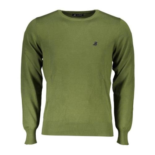 Iconische Ronde Hals Trui voor Mannen U.s. Polo Assn. , Green , Heren