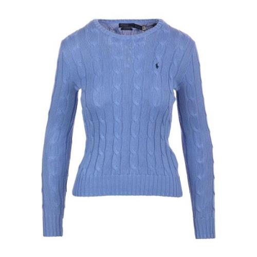 Heldere Blauwe Julianna Sweater Ralph Lauren , Blue , Dames