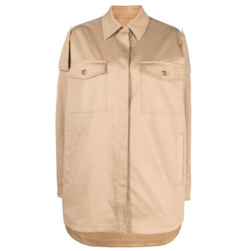 Light Jackets Valentino , Beige , Dames