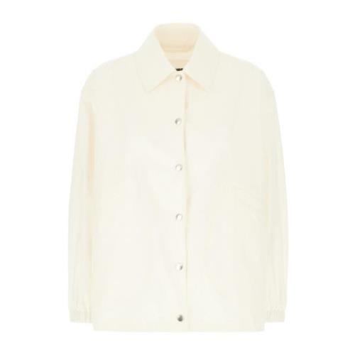 Light Jackets Jil Sander , Beige , Dames