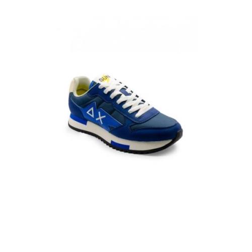 Blauwe Niki Solid Schoenen Sun68 , Blue , Heren