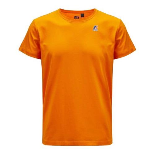 T-Shirts K-Way , Orange , Heren