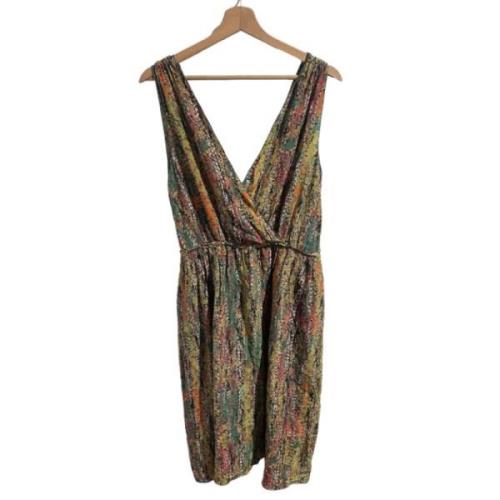 Pre-owned Silk dresses Missoni Pre-owned , Multicolor , Dames